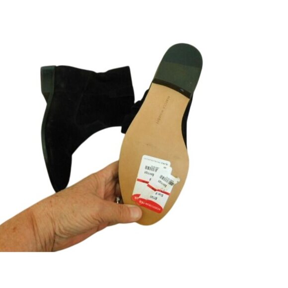 Rebecca Minkoff Size 8 Black Suede Ankle Boots NWT - Picture 4 of 4